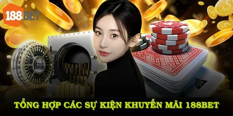 Tổng hợp các sự kiện khuyến mãi 188Bet đáng chú ý trong năm 2025